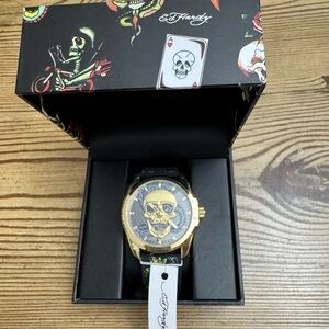 ED HARDY WATCHES BRAND NEW. ORIGINAL PRICE $99 DOLLARS ON SALE FOR $40 DOLLARS.